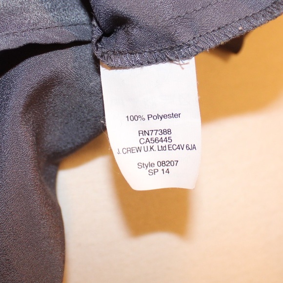 J. Crew Factory Button Down Tank Career Blouse - Picture 5 of 7